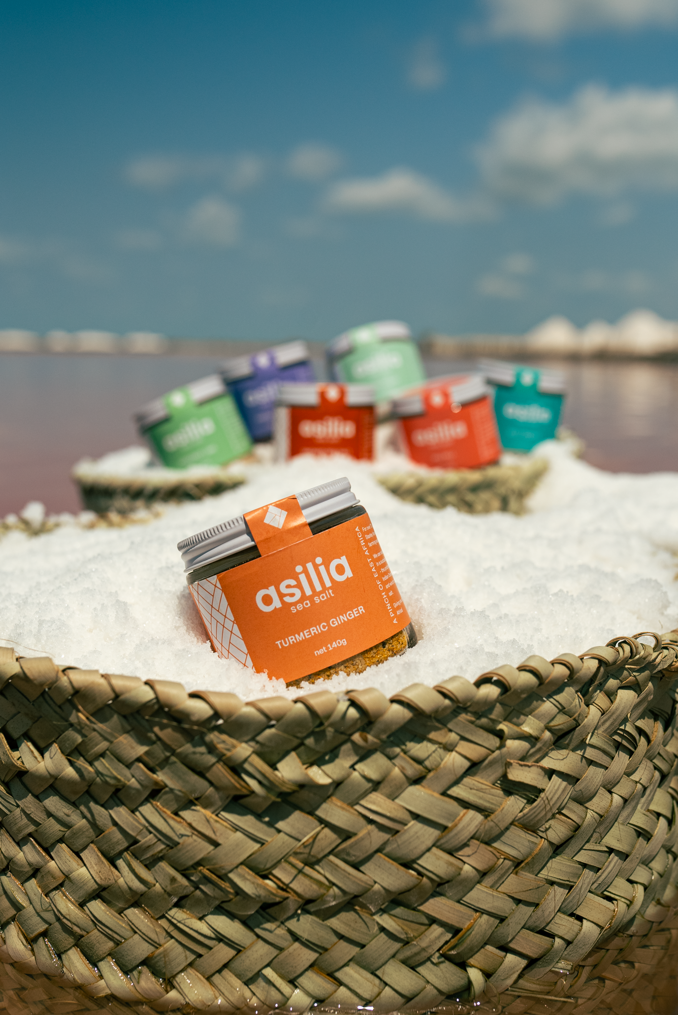 Turmeric Ginger Sea Salt - 140g