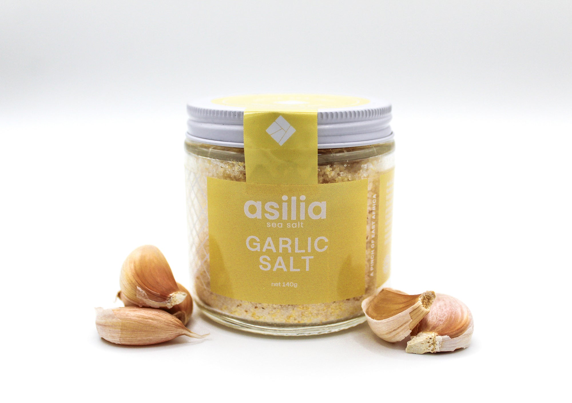 Garlic Jar with cloves