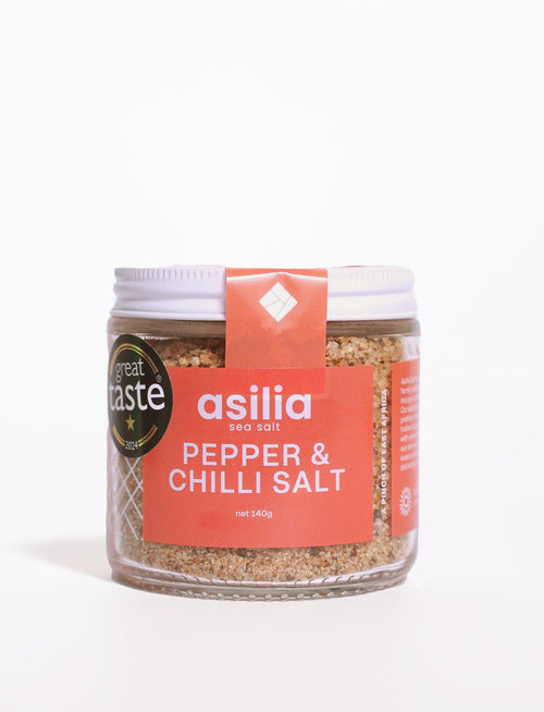 Pepper & Chilli Sea Salt – 140g