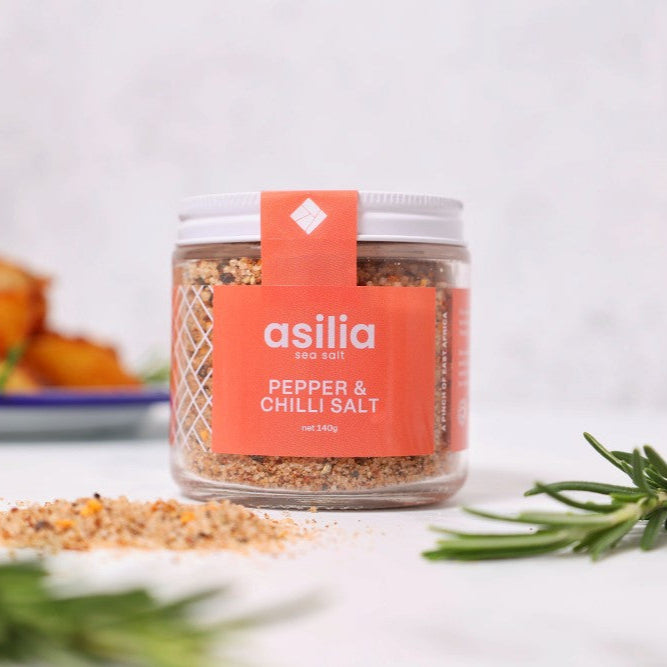 Pepper & Chilli Salt Jar
