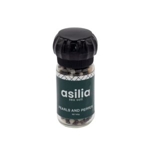 Asilia Salt - Pearls and Pepper Grinder
